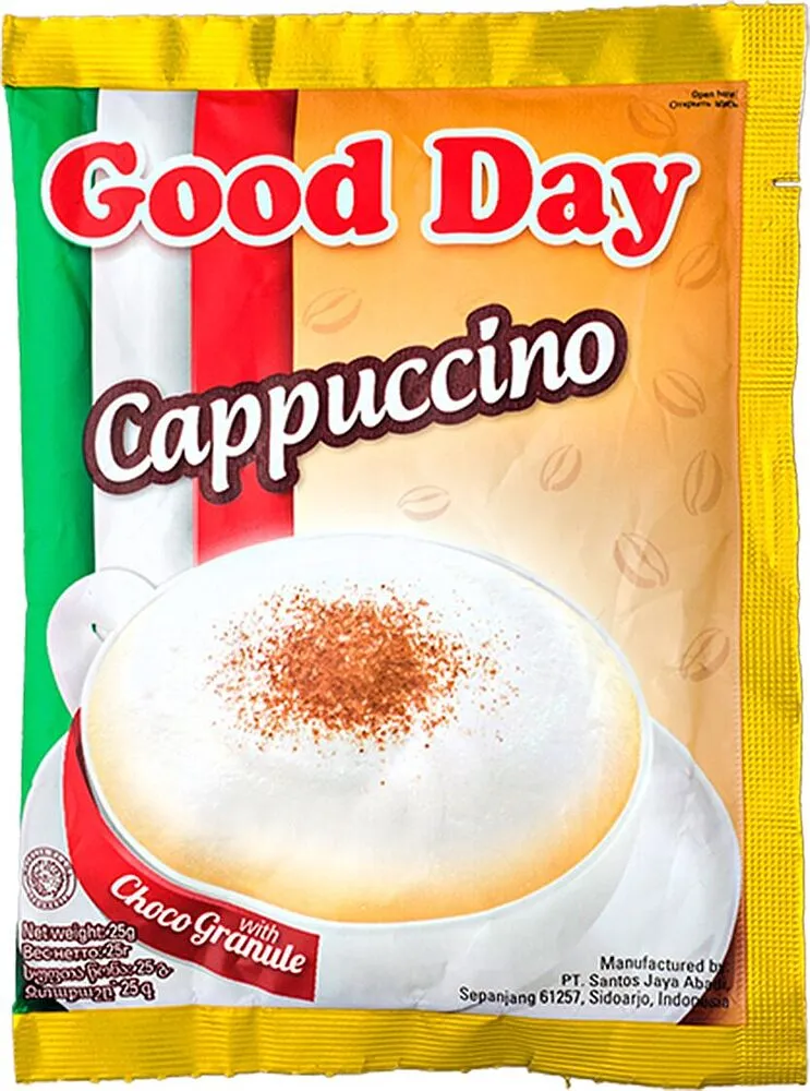 Կապուչինո լուծվող «Good Day» 25գ