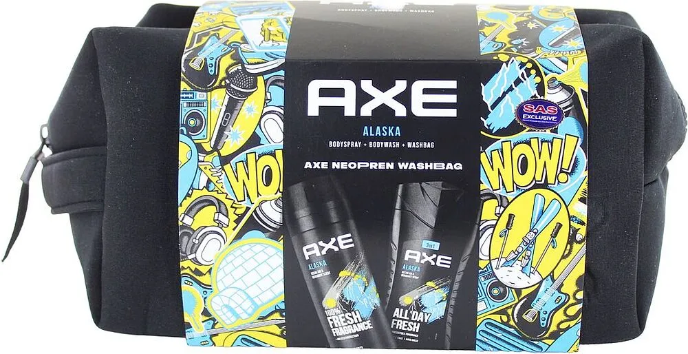 Մարմնի խնամքի հավաքածու «Axe Alaska» 2 հատ