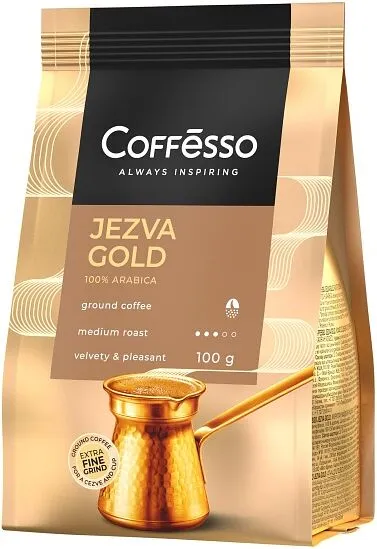 Սուրճ աղացած «Coffesso Jezva Gold» 100գ