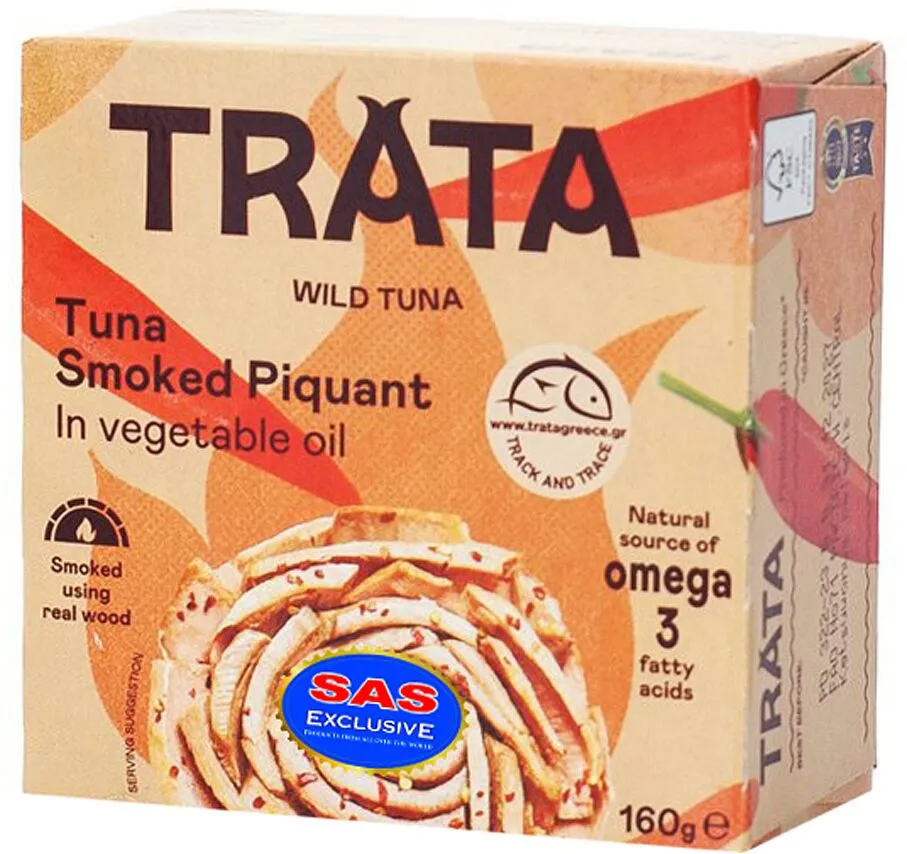 Թունաձուկ կծու ձեթի մեջ «Trata» 160գ
