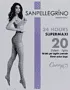 Զուգագուլպա սև «Sanpellegrino Supermaxi Nero 20 Den N6=S Maxi»