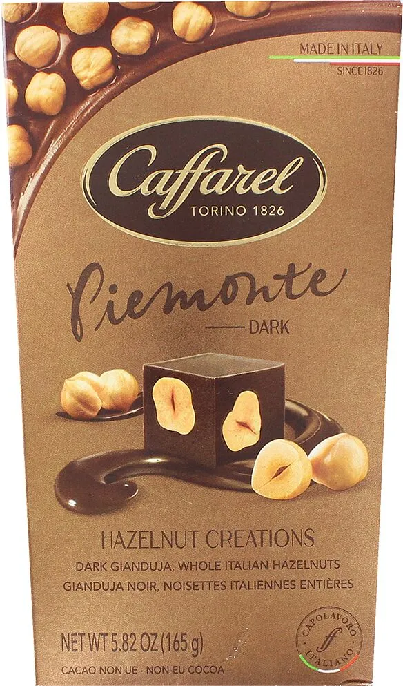 Շոկոլադե կոնֆետների հավաքածու «Caffarel Hazelnut Creations Piemonte» 165գ
