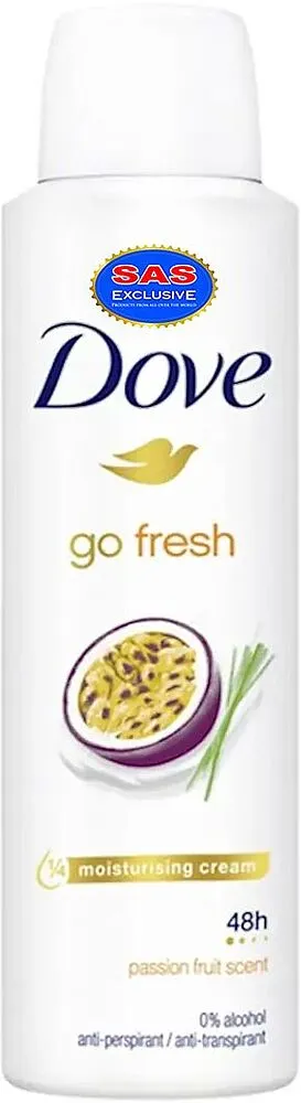 Հակաքրտինքային աէրոզոլային միջոց «Dove Go Fresh» 150մլ