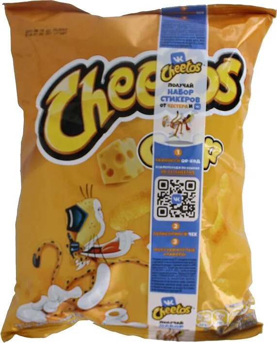 Եգիպտացորենի ձողիկներ պանրի «Cheetos» 55գ