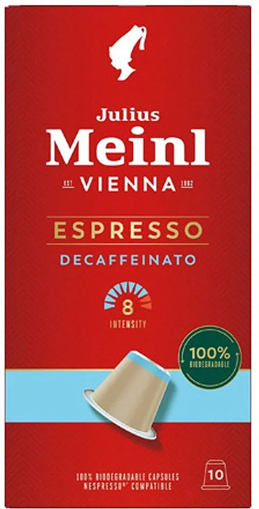 Պատիճ սուրճի «Julius Meinl Espresso Decaffeinto» 56գ