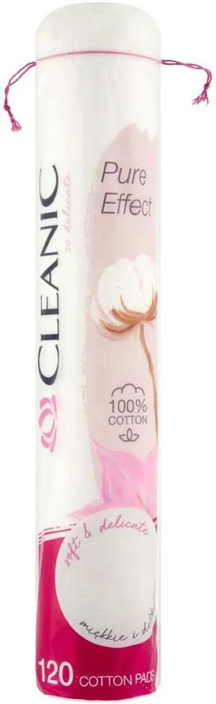 Բամբակյա բարձիկներ «Cleanic» 120հատ