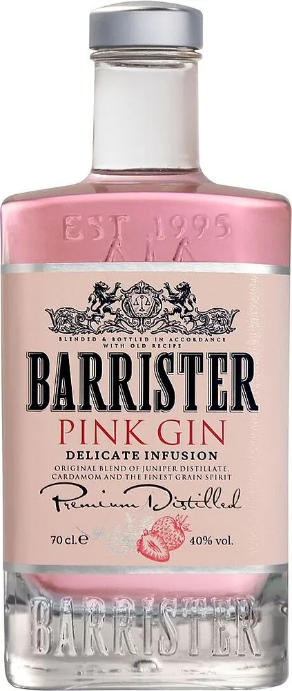 Ջին «Barrister Pink» 0.7լ