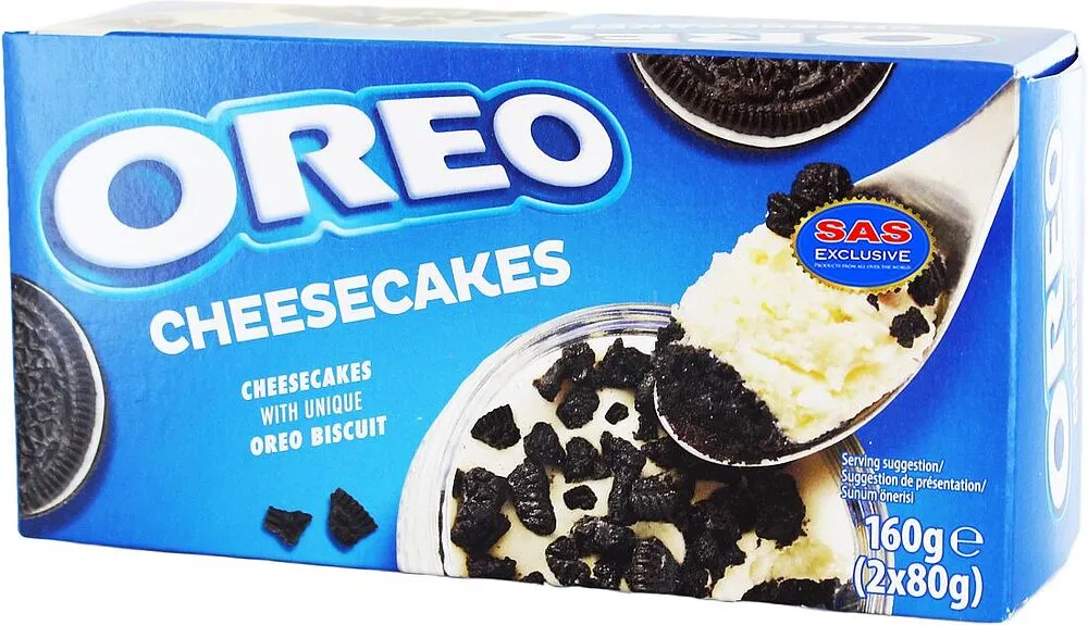 Չիզքեյք սառեցված «Oreo» 2*80գ