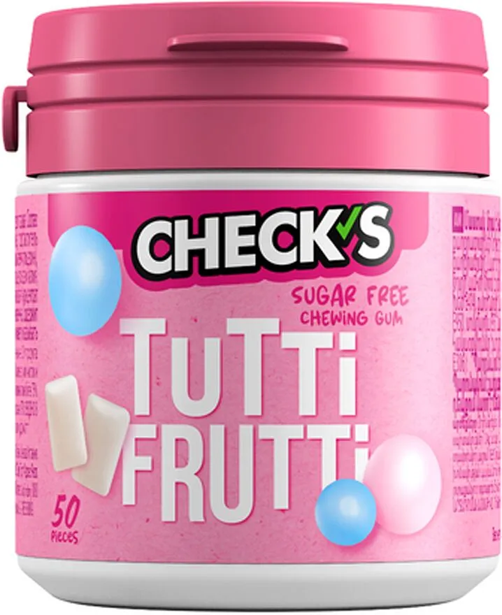 Մաստակ տուտտի ֆրուտտի «Check's» 70գ
