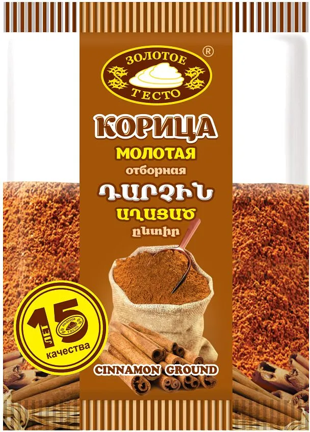 Դարչին աղացած «Золотое тесто» 40գ