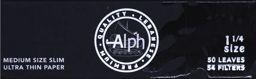 Ծխախոտի ֆիլտր և թուղթ «Alph» 104հատ