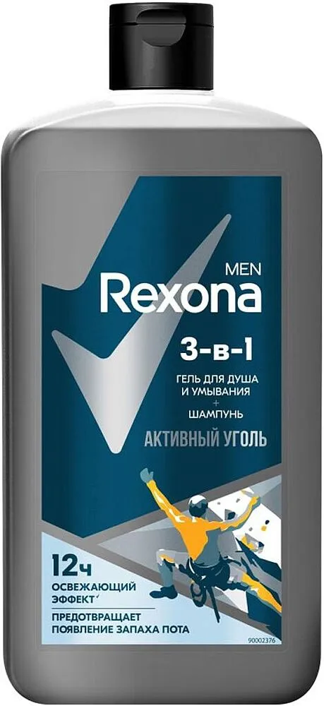 Շամպուն-լոգանքի գել «Rexona Men» 750մլ
