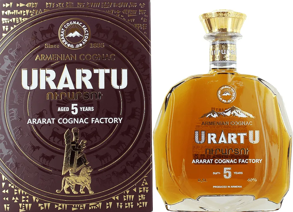 Կոնյակ «Ուրարտու 5*» 0․5լ