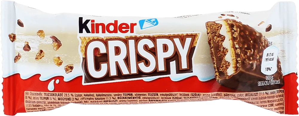 Շոկոլադե բատոն «Kinder Crispy» 34գ
