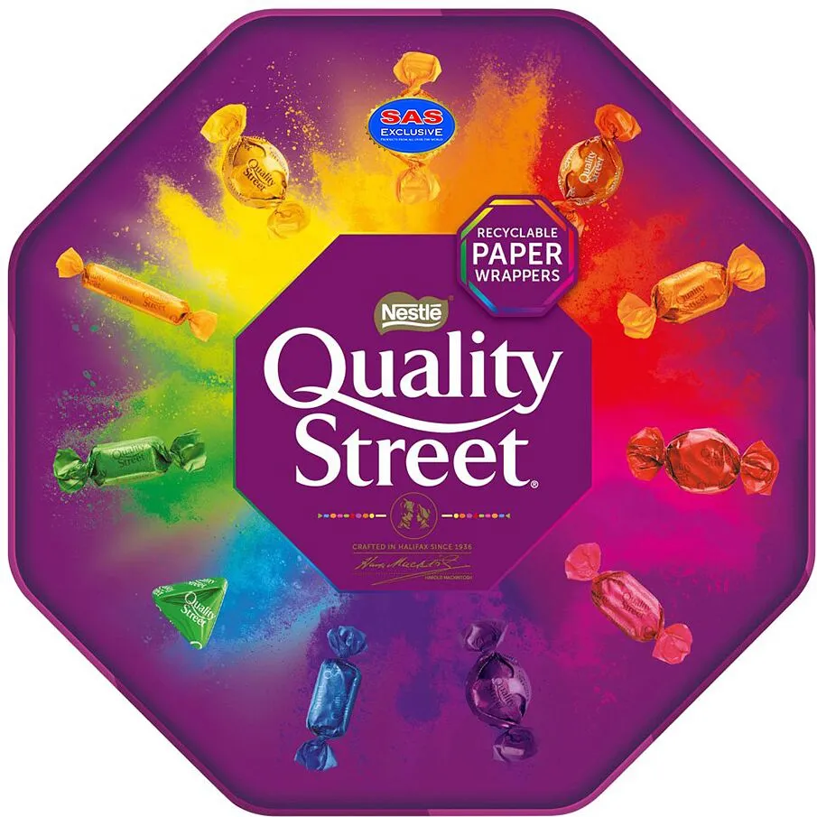 Շոկոլադե կոնֆետների հավաքածու «Nestle Quality Street» 600գ
