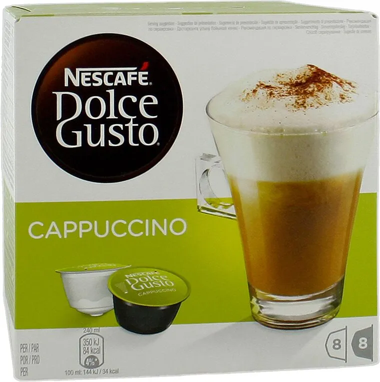 Պատիճ սուրճի «Nescafe Dolce Gusto Cappuccino» 256գ