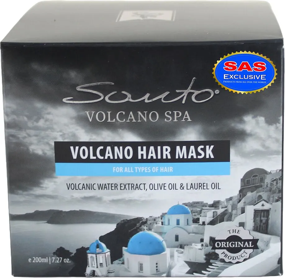 Մազերի դիմակ «Santo Volcano Spa» 200մլ
