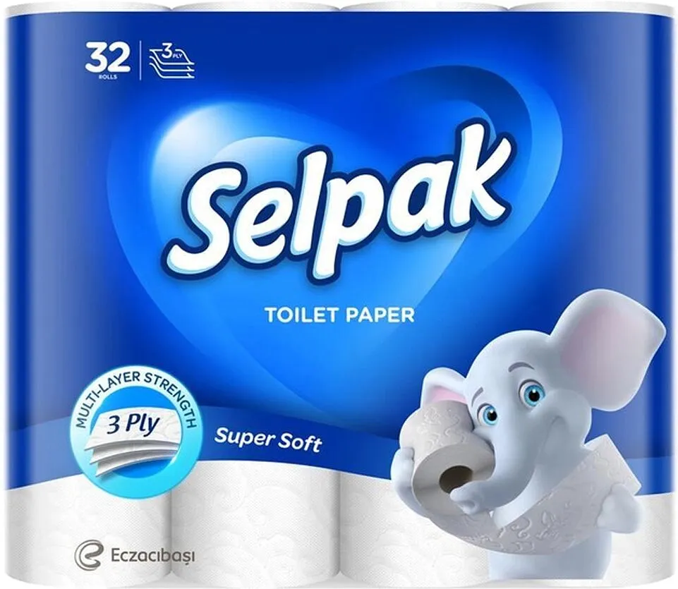 Զուգարանի թուղթ «Selpak» 32 հատ
