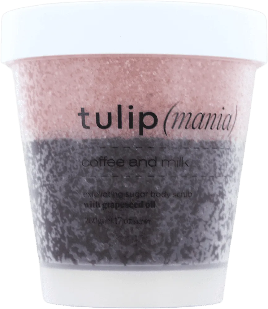 Մարմնի սկրաբ «Tulipmania Coffee & Milk» 260գ