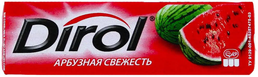 Մաստակ «Dirol» 13.6գ Ձմերուկ