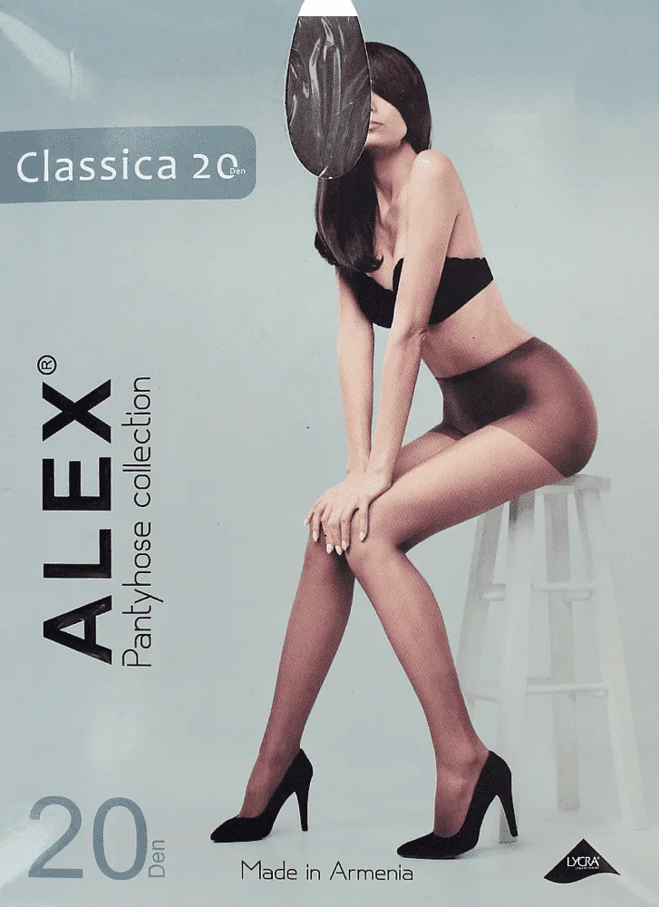 Զուգագուլպա կաստորո «Alex Classica 20 Den N5»