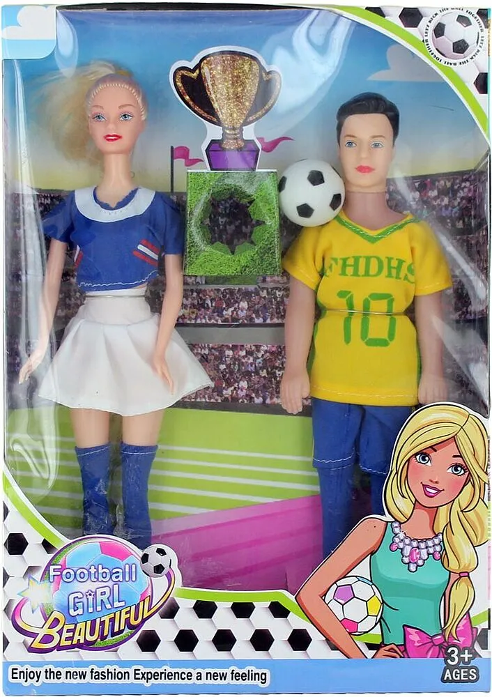 Տիկնիկ «Football Girl Beautiful»