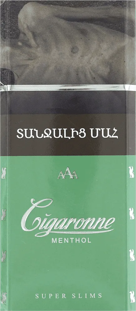 Ծխախոտ «Cigaronne Royal Slims Mentol»