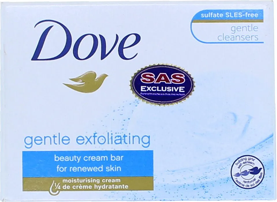 Կրեմ-օճառ «Dove Gentle Exfoliating» 90գ