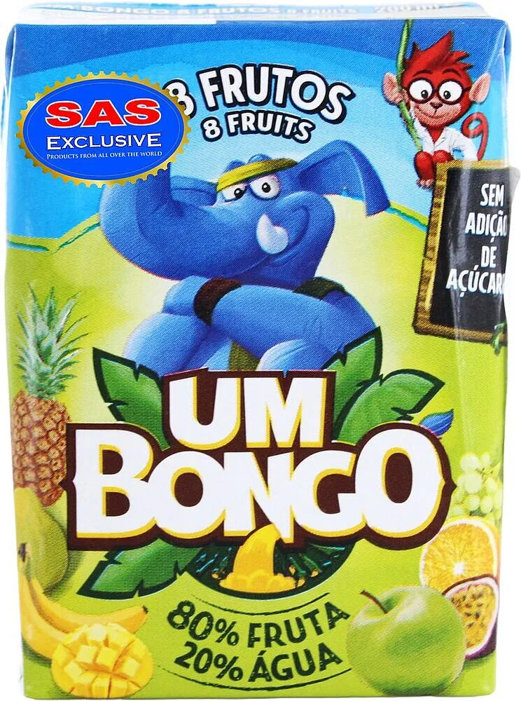 Նեկտար բազմամրգային «Um Bongo» 200մլ 
