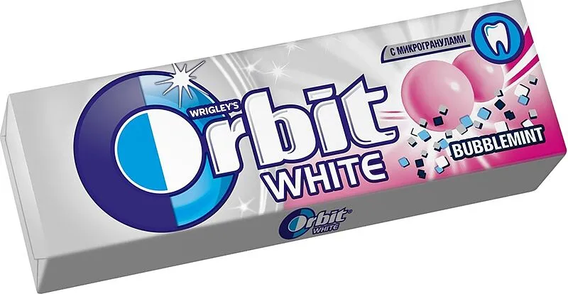 Մաստակ մրգերի և անանուխի «Orbit White» 13.6գ