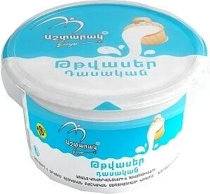 Թթվասեր «Աշտարակ կաթ» 400գ, յուղայնությունը` 18%