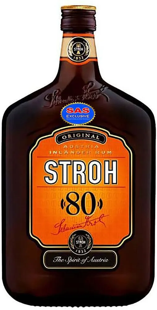 Ռոմ «Stroh 80» 0.5լ