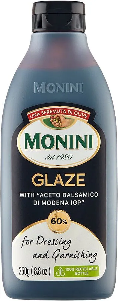 Քացախ ջնարակային «Monini Glaze» 250գ