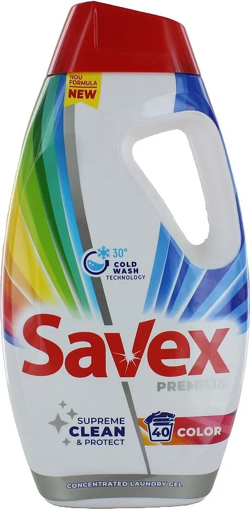 Լվացքի գել գունավոր «Savex» 1.8լ 