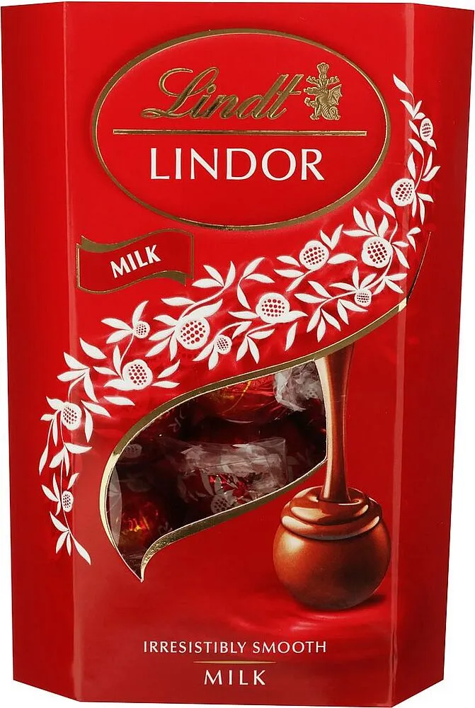 Շոկոլադե կոնֆետների հավաքածու «Lindt Lindor» 137գ
