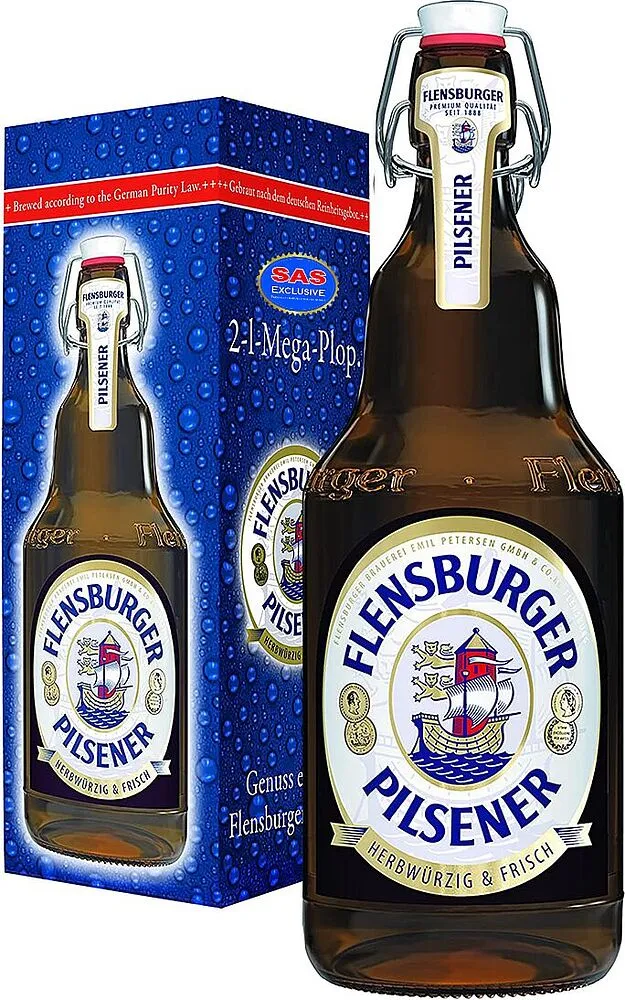 Գարեջուր «Flensburger Pilsner» 2լ