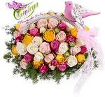 Ծաղկային կոմպոզիցիա «Cataleya»