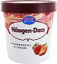 Պաղպաղակ ելակի և սերուցքի «Häagen-Dazs» 400գ
