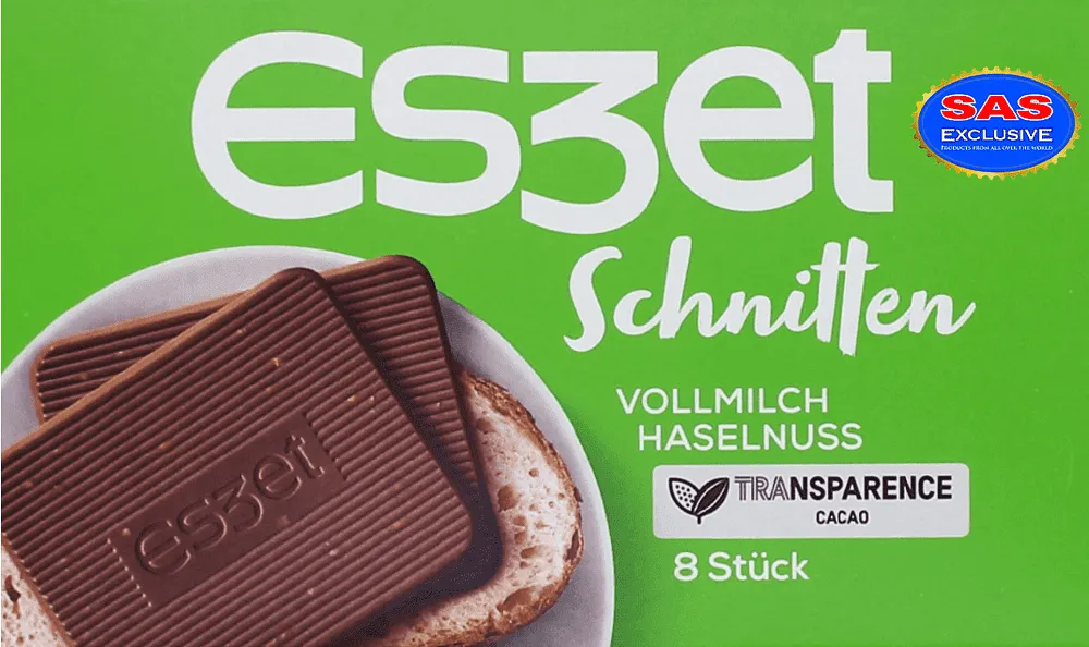 Շոկոլադե սալիկ պնդուկով «Eszet Schnitten» 75գ
