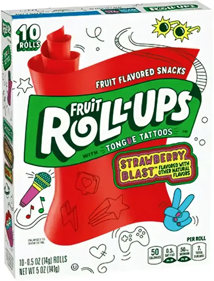 Դոնդողե կոնֆետներ «Roll-Ups» 141գ