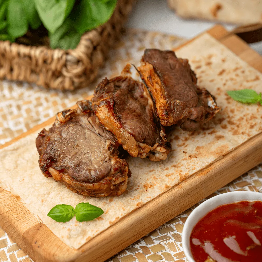 Խորոված՝ գառան չալաղաջ 3-4 կտոր