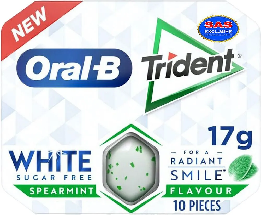 Մաստակ նուրբ անանուխի «Trident Oral-B» 17գ