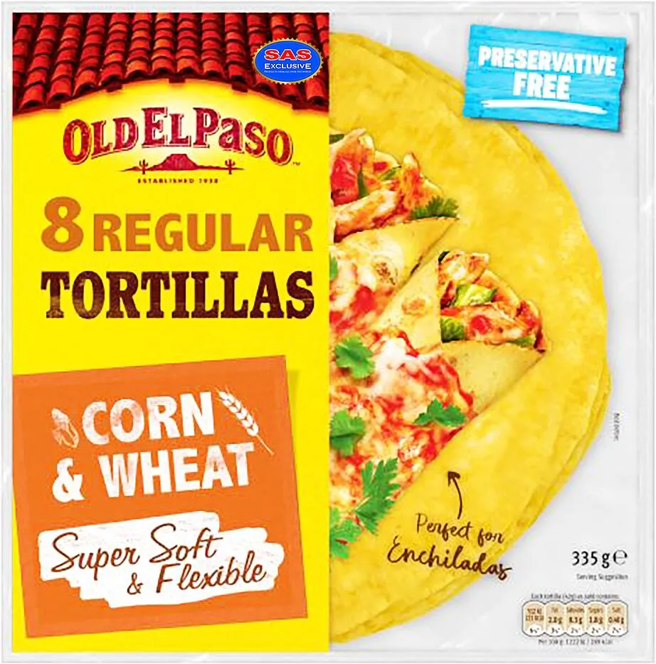 Լոշիկ-տորտիլիա «Old El Paso Tortillas» 335գ