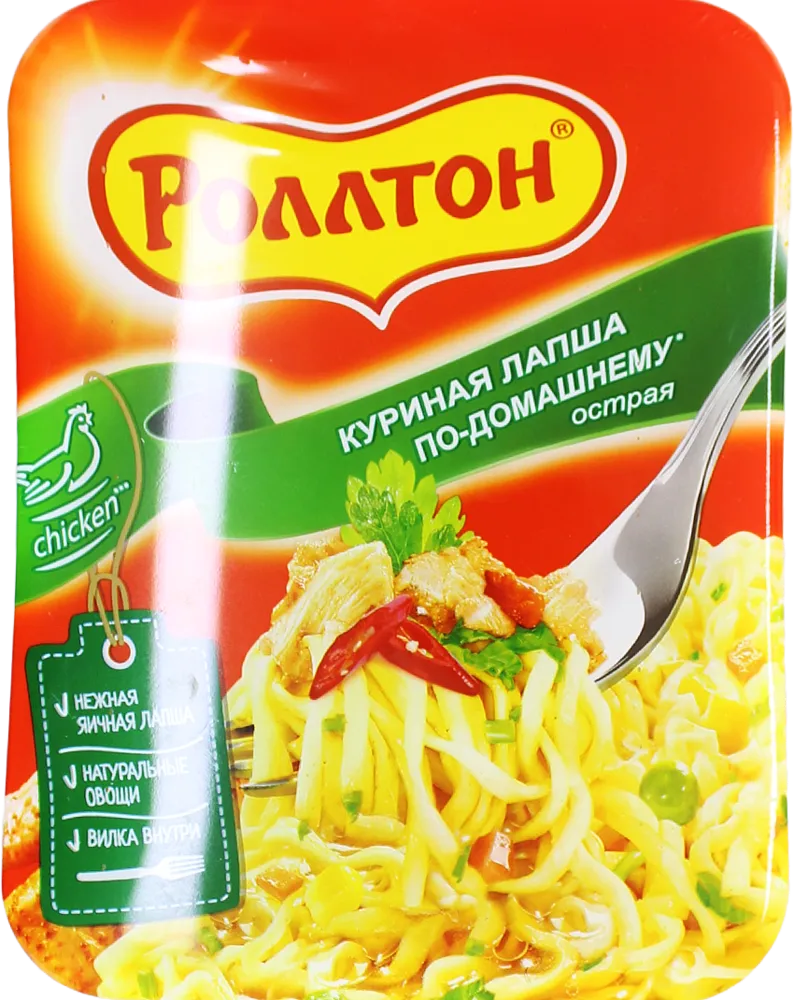Լապշա հավի «Роллтон» 90գ