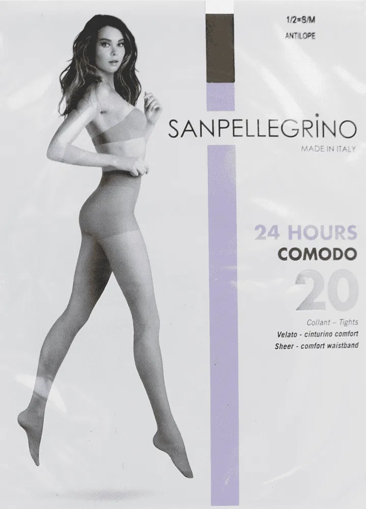 Զուգագուլպա մարմնագույն «Sanpellegrino Comodo Daino 20 Den N1/2»