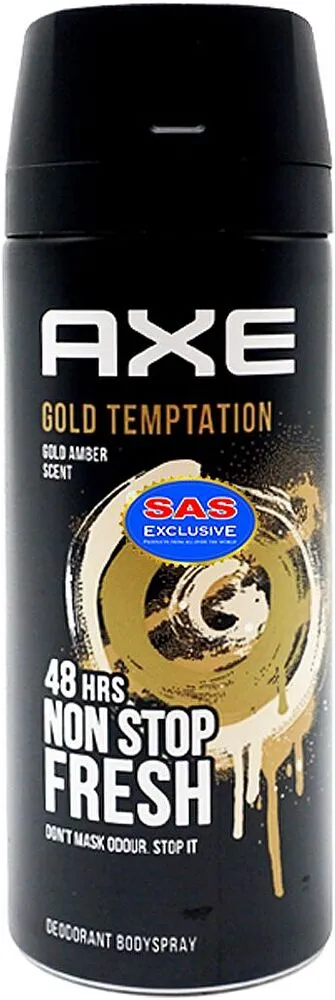 Դեզոդորանտ աէրոզոլային «Axe Gold Temptation» 150մլ
