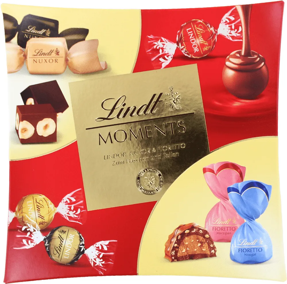 Շոկոլադե կոնֆետների հավաքածու «Lindt Moments» 223գ
