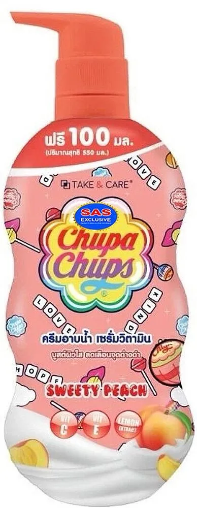 Լոգանքի կրեմ-գել «Chupa Chups» 550մլ

