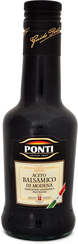 Քացախ բալզամիկ «Ponti» 0.25լ 6%