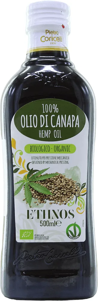 Ձեթ կանեփի «Pietro Coricelli Ethnos Organic» 500մլ